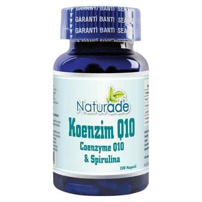 Koenzim Q10 Spirulina 120 Kapsül x 380 mg