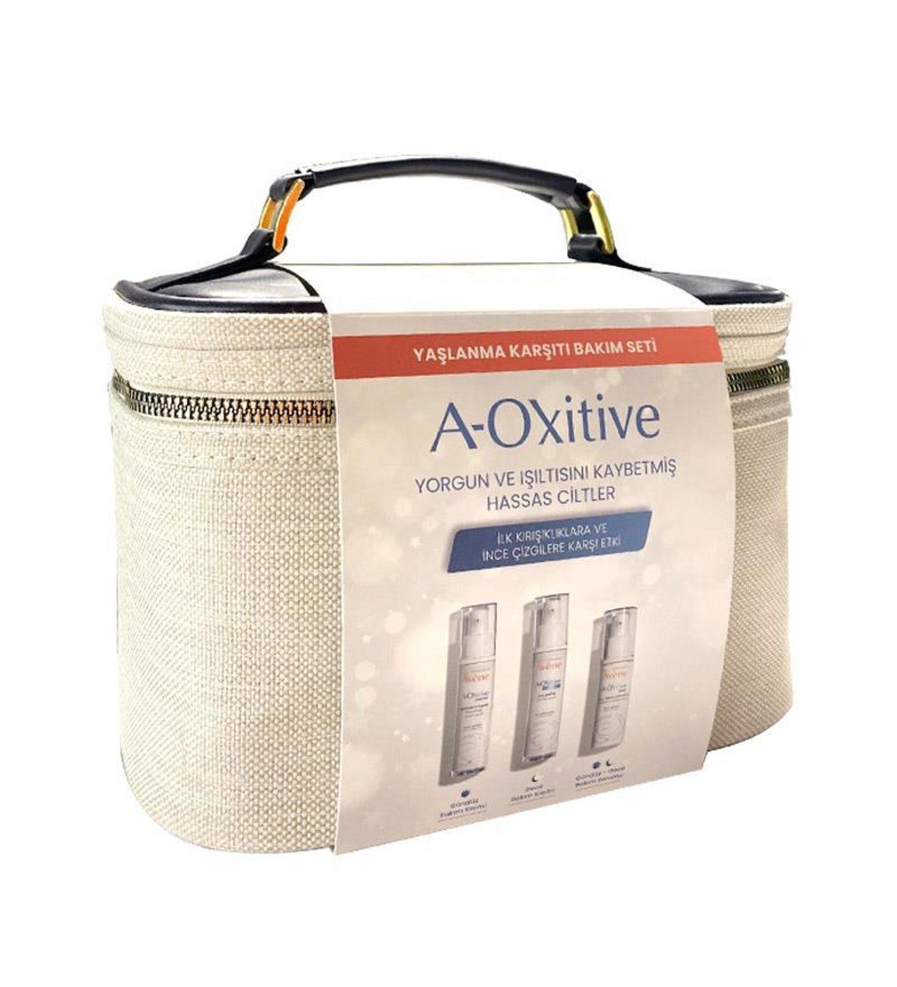 Avène A-Oxitive Yaşlanma Karşıtı Bakım Seti + Çanta Hediye