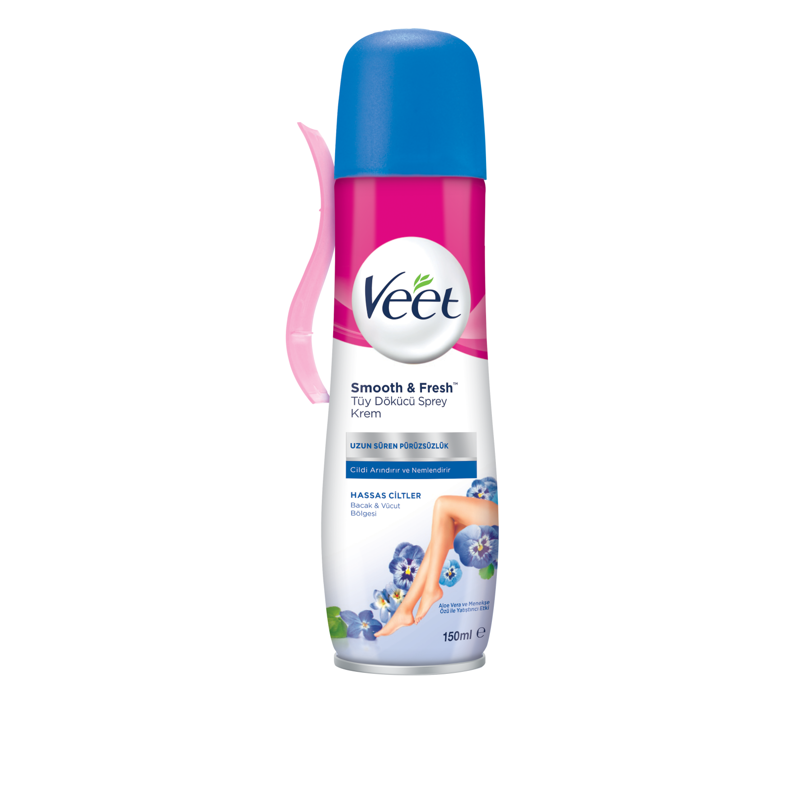 Veet Tüy Dökücü Krem Sprey Hassas Ciltler 150 ml