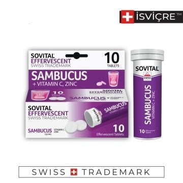 Sovital Sambucus 10 Efervesan Tablet