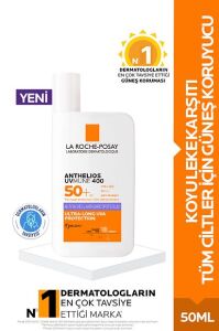 La Roche Posay Anthelios Uvmune Anti Dark Spots Fluid Lekeli Ciltlere Özel Güneş Kremi Spf50+ 50 ml - 699,9 TL Tanışma Fiyatı Etiketli