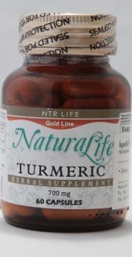 Natural Life Turmeric Curcumin 60 Cap