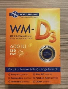 Wm D3 400 Iu D3 Vıtamını Sprey Teg