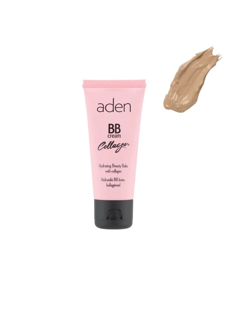 Aden BB Cream With Collagen 03 Sand 30 ml