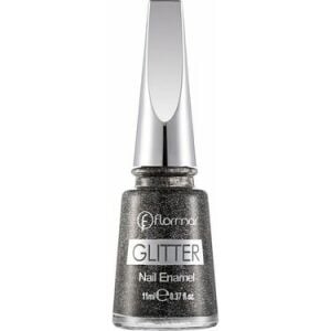 Flormar Glitter Oje - 10 Blackstar