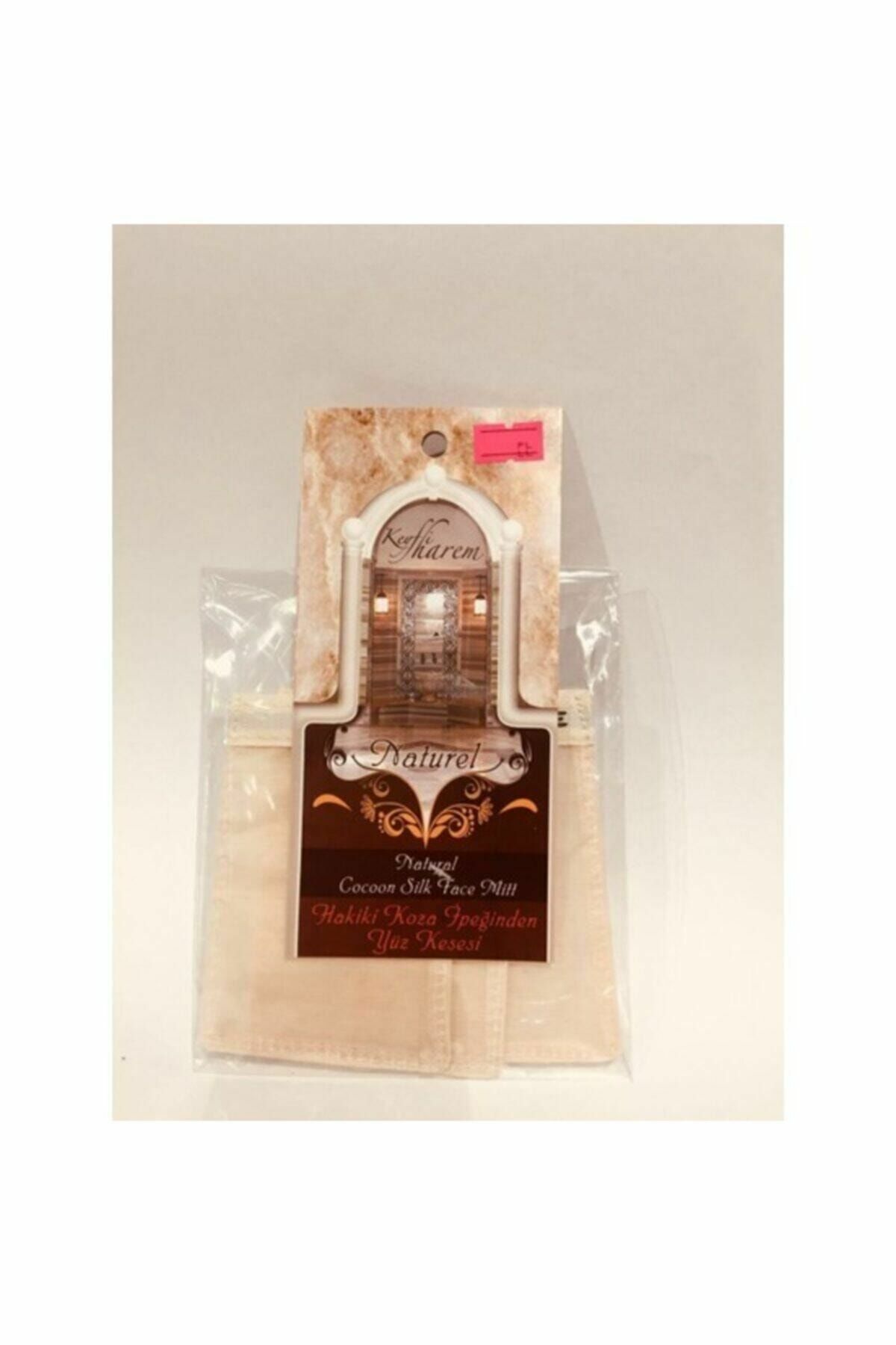 Keyfi Harem Naturel İpek Yüz Kesesi
