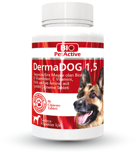 DermaDOG 1,5 100 Tablet Köpekler için Bira Mayası 150 gr