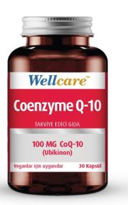 Wellcare Coenzyme Q-10 100 mg 30 Kapsül