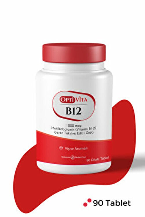 Optivita Vitamin B12 1000 mcg Metilkobalamin 90 Tablet