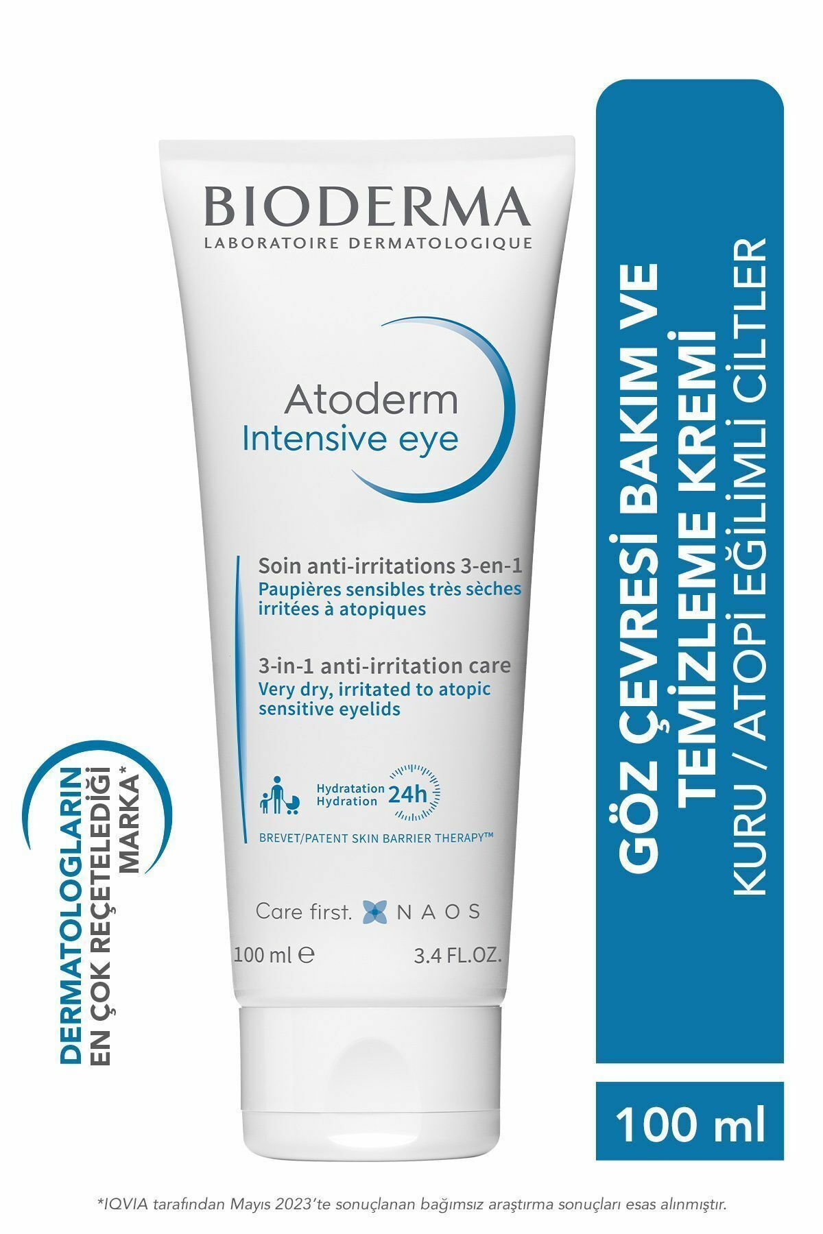 Bioderma Atoderm Intensive Eye Cream 100 ml - 724 TL Etiketli