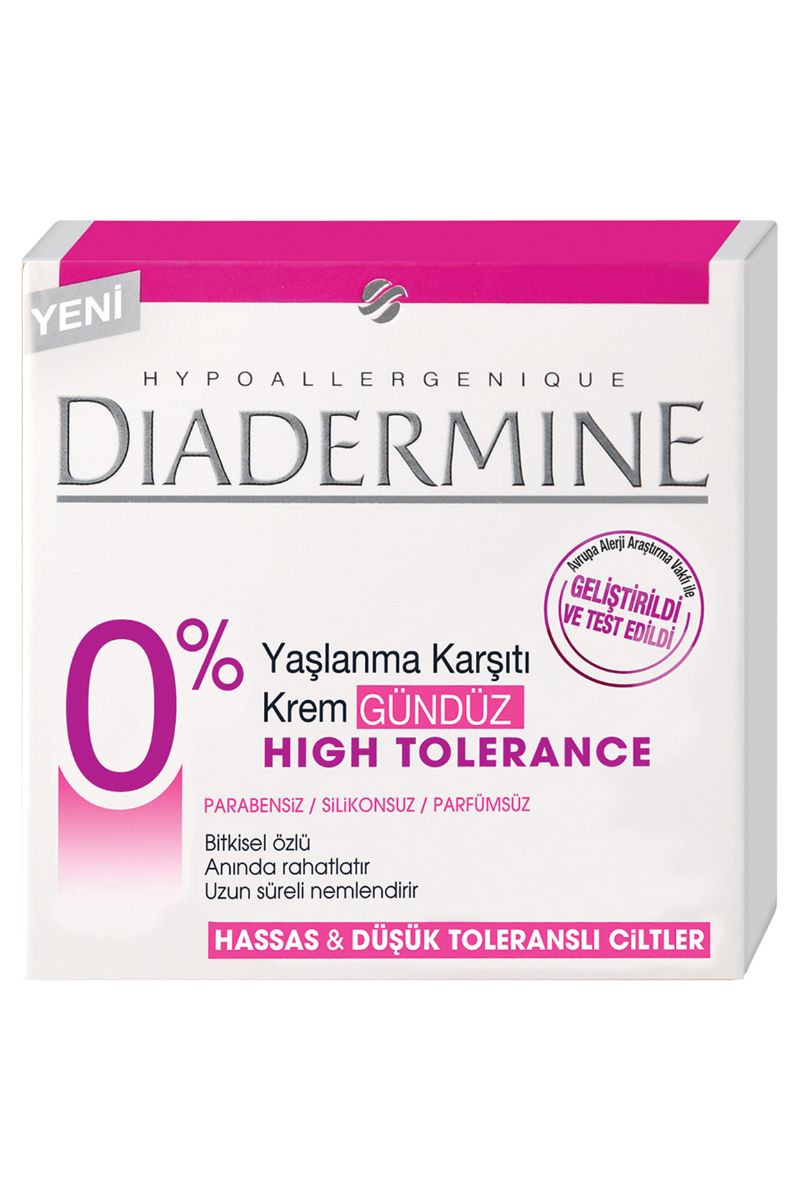 DIADERMINE HIGH TOLERANCE YASLANMA KARSITI KREM - GUNDUZ (30