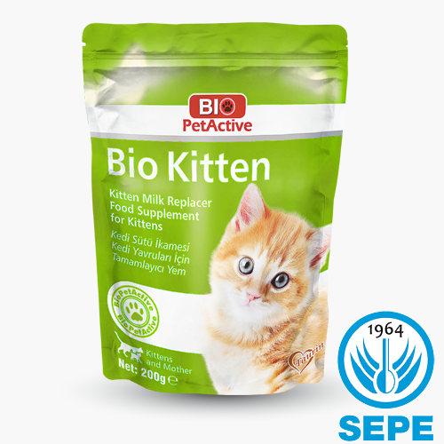 Bio Kitten Milk Powder 200 gr Yavru Kedi Süt Tozu