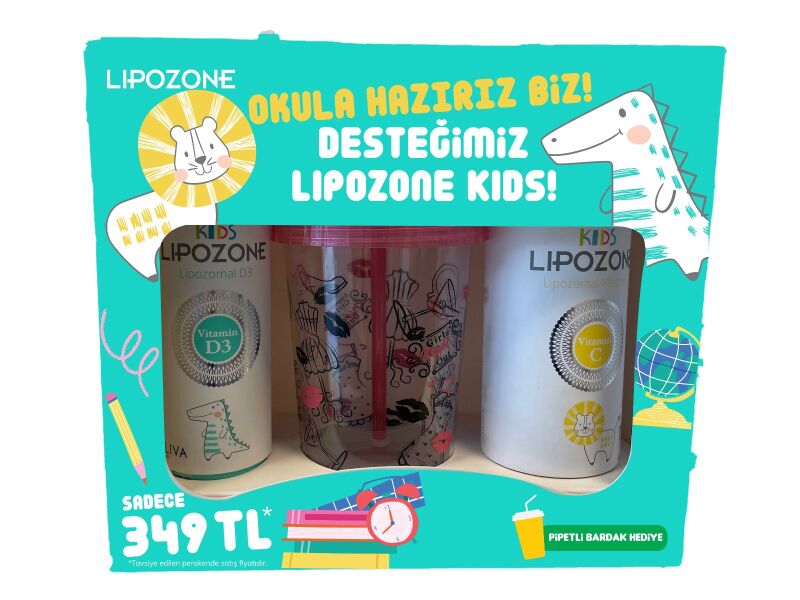 Lıpozone Kıds Vıtc 500 D3 400 Pıpetb Kof