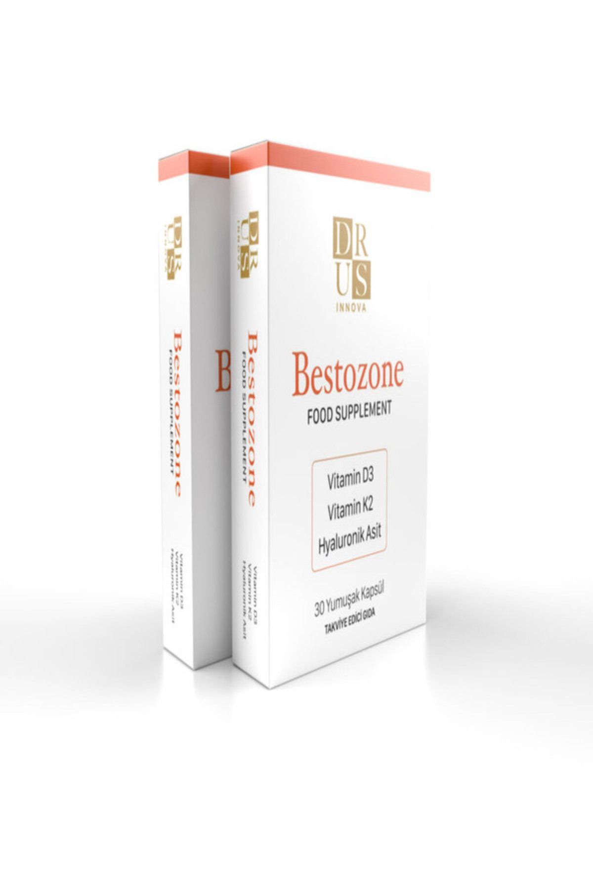 Bestozone Vit D3K2 Hyluronik Asit 30 Kapsül