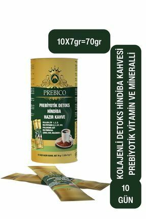 Prebico Prebiyotik Kolajenli Detoks Vitaminli C,E,B7,D3 Ve Mineralli 10'lu 70 gr