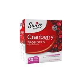 Swiss Bork Cranberry Probiotics 30 Kapsül