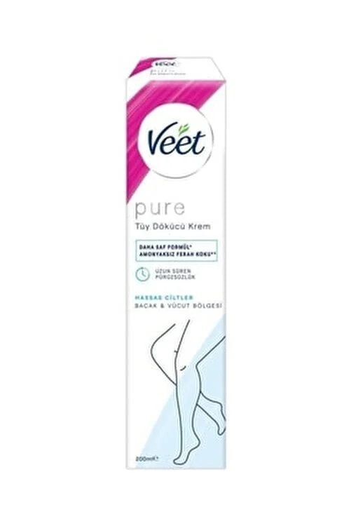 Veet Pure Tüy Dökücü Krem Hassas Ciltler 200 Ml
