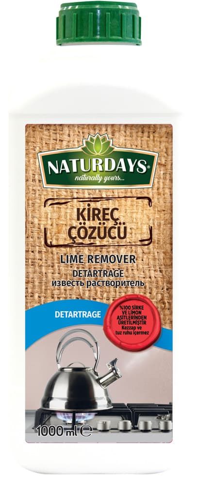 NATURDAYS Kireç Çözücü, 1000 ml