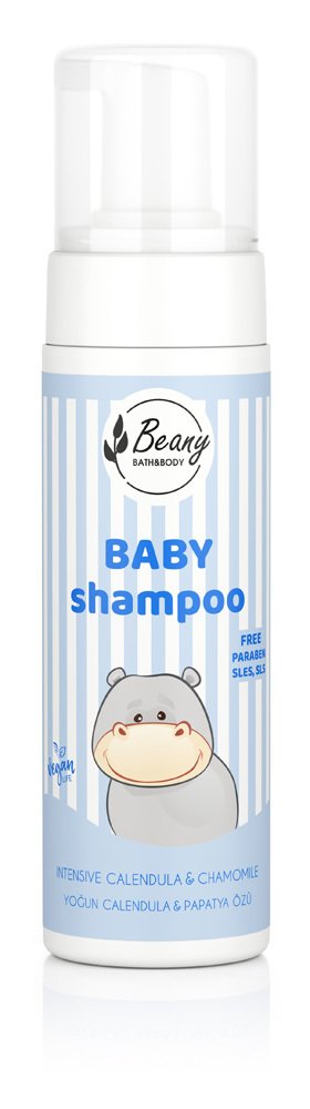 Beany Köpük Bebe Şampuanı - Erkek, 200 ml