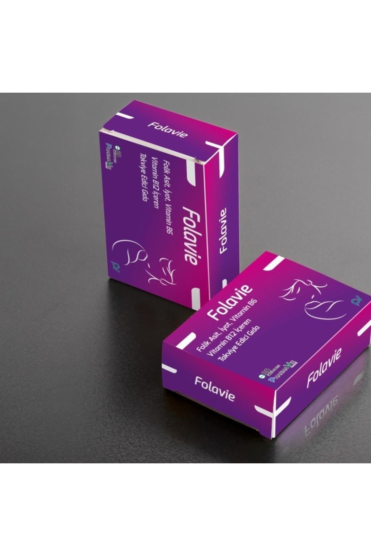 Folavie Folik Asit İyot B6 B12 30 Tablet
