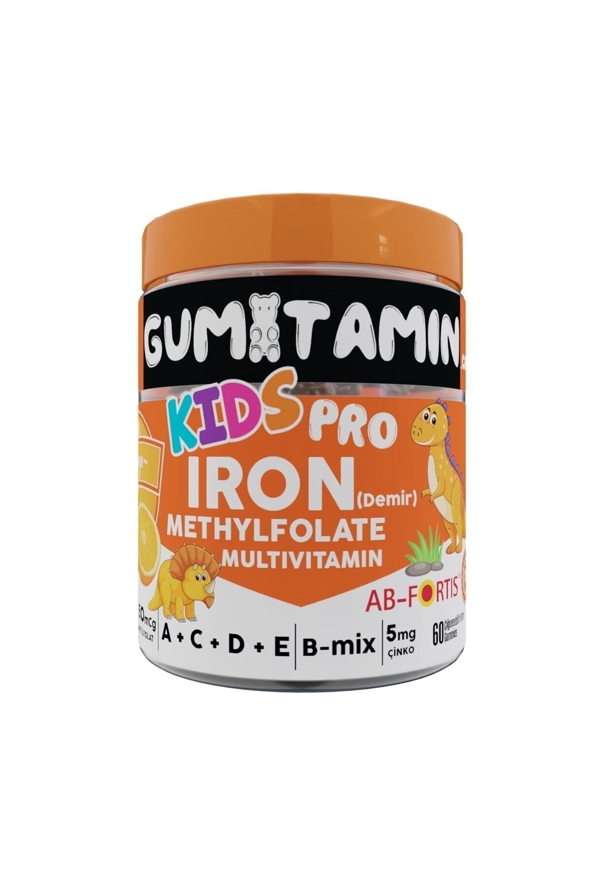 Gumitamin Kids Pro Demir İçeren Çocuklar İçin Multivitamin 180 gr