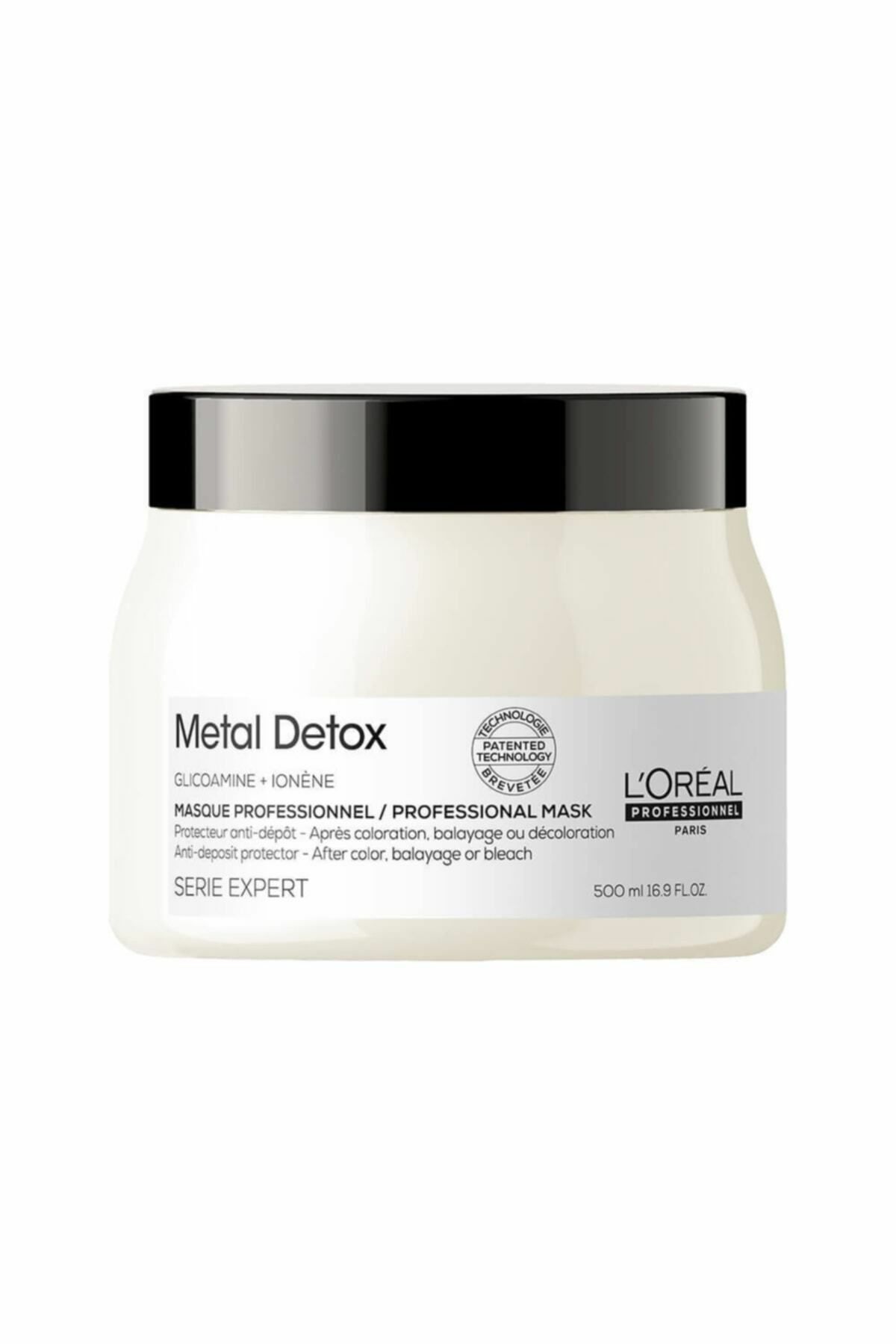 L'Oreal Professionel Metal Detox Renklendirme Sonrası Bakır Arındırıcı Bakım Maskesi 500 ml