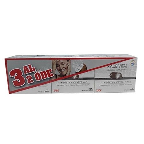 Zade Vital Hindistan Cevizi Yaği 40 Ml 3 Al 2 Öde