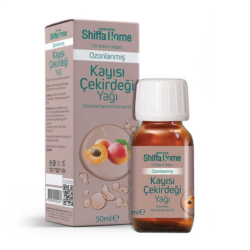 Ozonlanmış Kayısı Çekirdeği Yağı 50 ml.