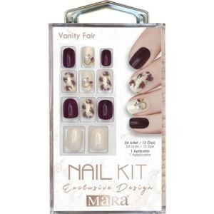 Mara Vanity Fair Nail Kit Takma Tırnak 24'lü