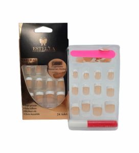Estel'la Natural Nail Kits Takma Tırnak 24'lü