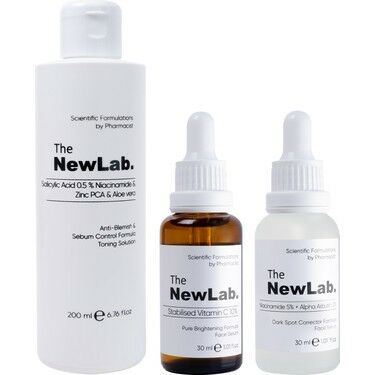 The NewLab Leke Önleyici Aydınlatıcı ve Gözenek Sıkılaştırıcı Cilt Bakım Seti