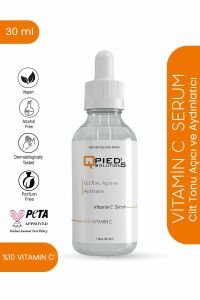 Qpied's Solutions Cilt Tonu Açıcı ve Aydınlatıcı Vitamin C %10 Serum 30 ml
