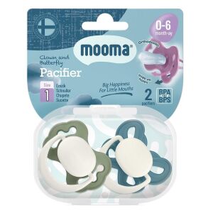 Mooma Pacifier Palyaço ve Kelebek Emzik No:1