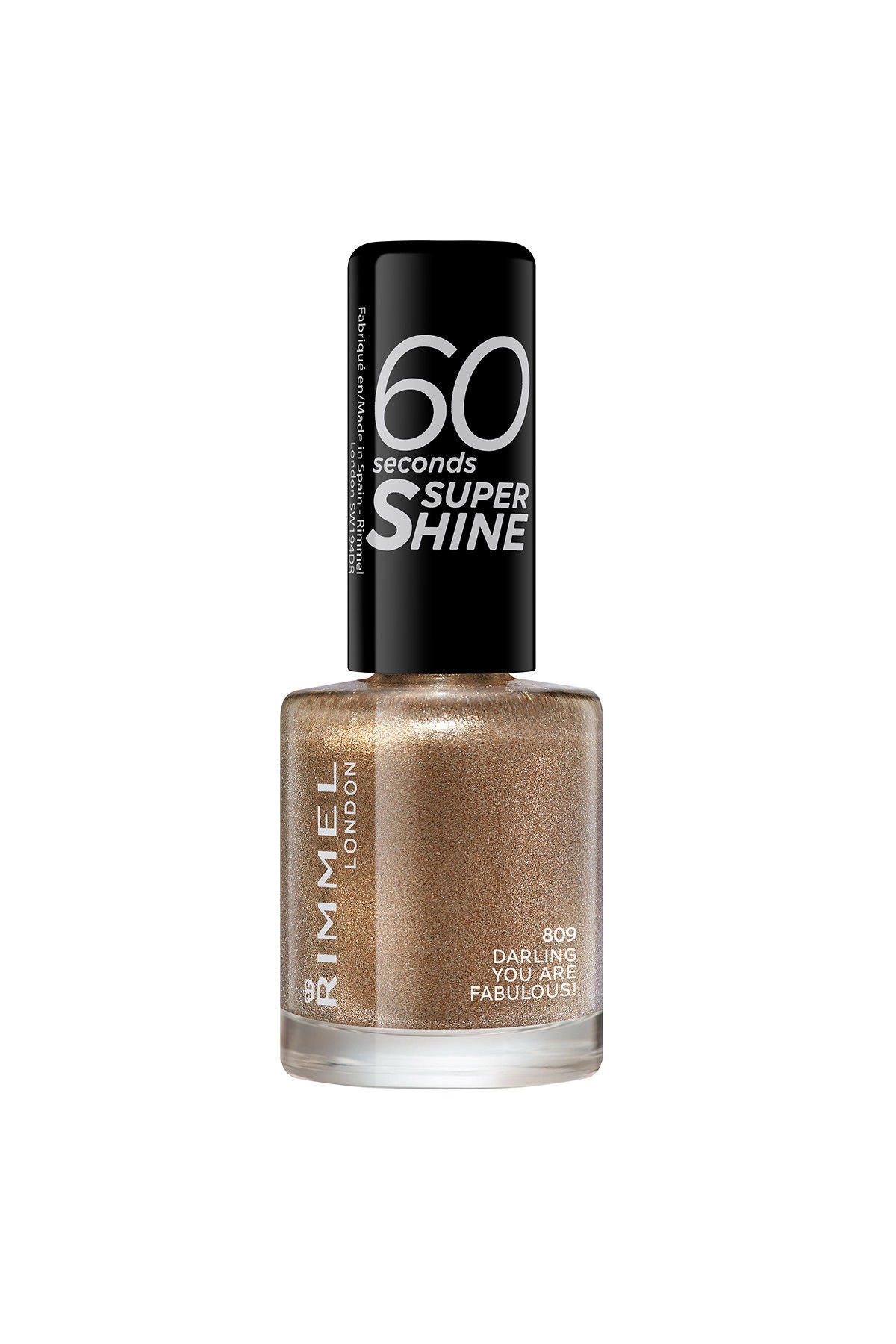 Rimmel London 60 Seconds Super Shine Oje - 809 Darling You Are Fabulous!
