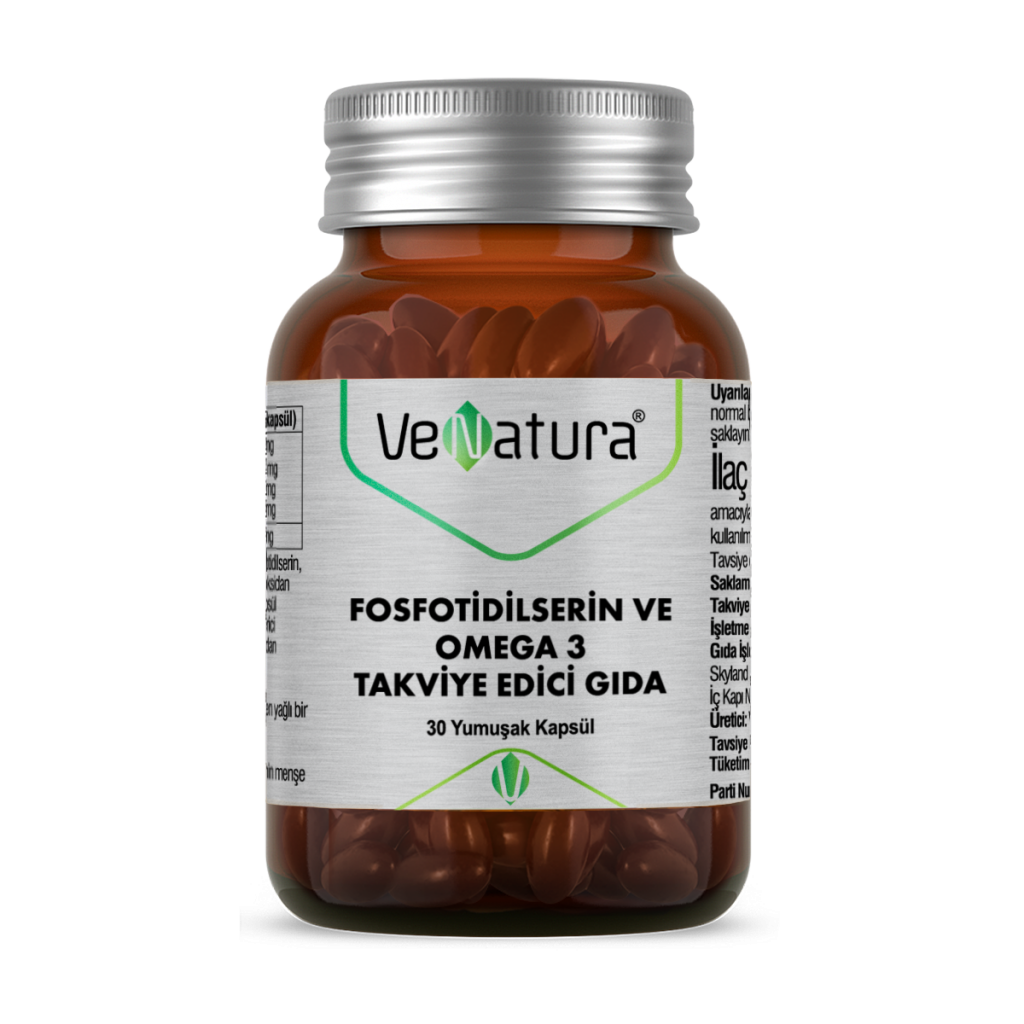 Venatura Fosfotidilserin ve Omega-3 30 Yumuşak Kapsül