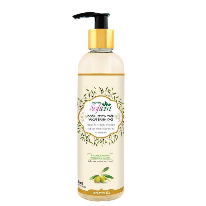 DOĞAL ZEYTİN YAĞLI CİLT BAKIM YAĞI 250 ML