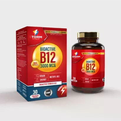 Storm Max B12 30 Sublingual Tablet