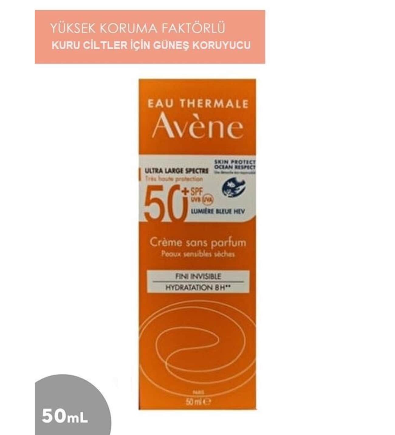 Avéne Ultra Large Spectre Creme Sans Parfum SPF50+ 50 ml