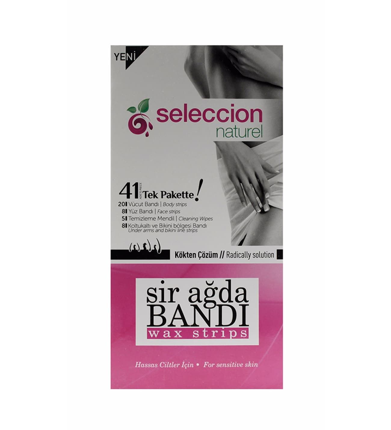 Seleccion Naturel Ağda Bandı Hassas Cilt 41'li