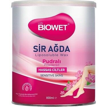 Biowet Konserve Sir Ağda Hassas Ciltler İçin Pudralı 800 ml