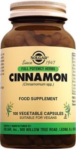 SOLGAR CINNAMON 100 KAPSUL