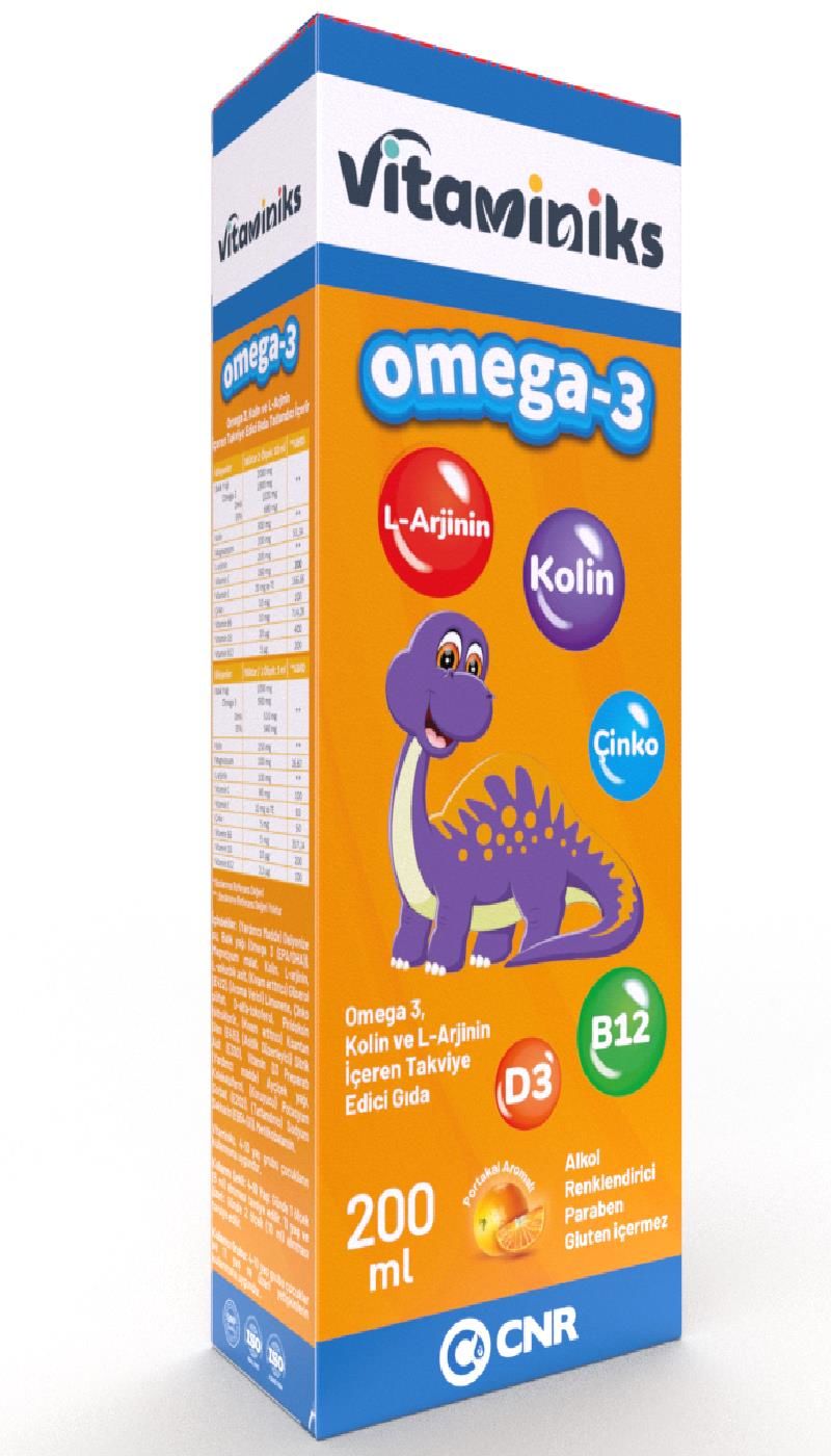 Vitaminiks Omega 3 Şurup 200 ml