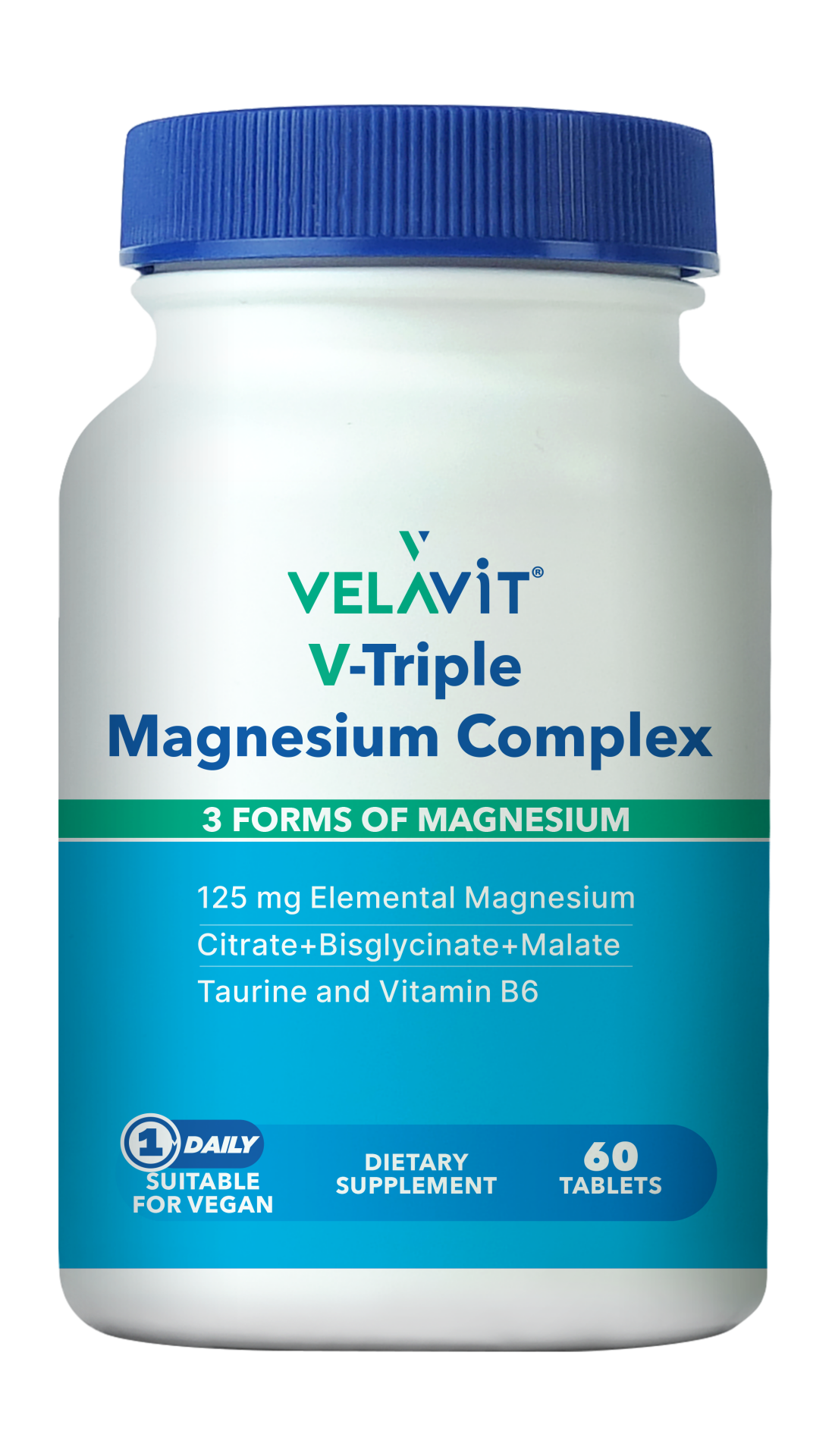 Velavit V Triple Magnesium Complex 60 Kapsül