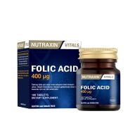 NUTRAXIN FOLIC ACID 400 MCG 100 TABLET