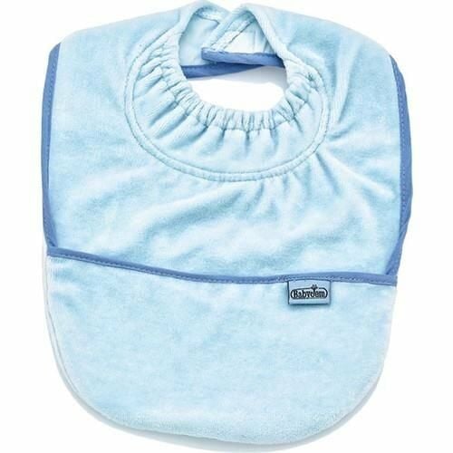 Babyjem Kadife Önlük Mavı