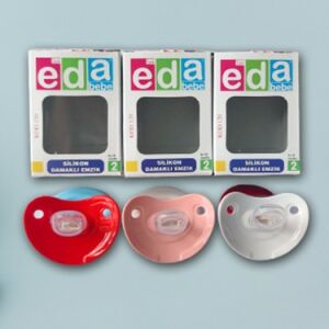 Lux Eda 3'lü Set 250 + 150 ml Biberon Damaklı Emzik