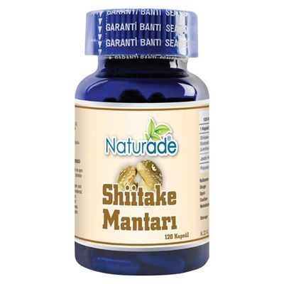 Shiitake Mantarı Ekstrakt 120 Kapsül x 380 mg