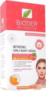 Bioder Epiten Yüz İçin Sirli Ağda Bandı 20'li