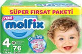 Molfix Bebek Bezi 4 Numara 76'lı