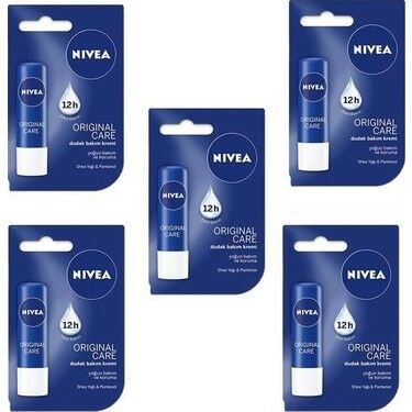 Nivea Lip Stick Original - 5 Adet